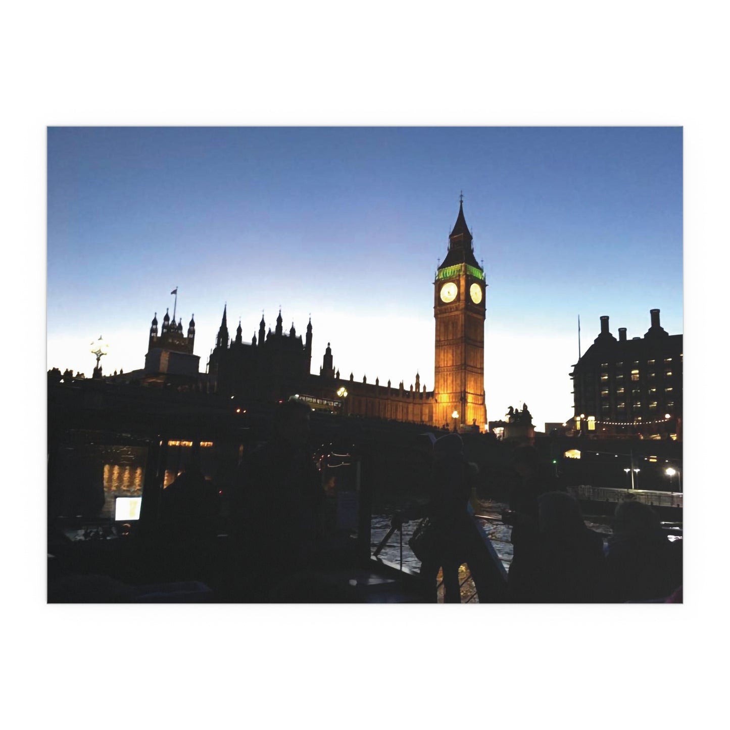 London-HP-2 Indoor and Outdoor Silk Posters