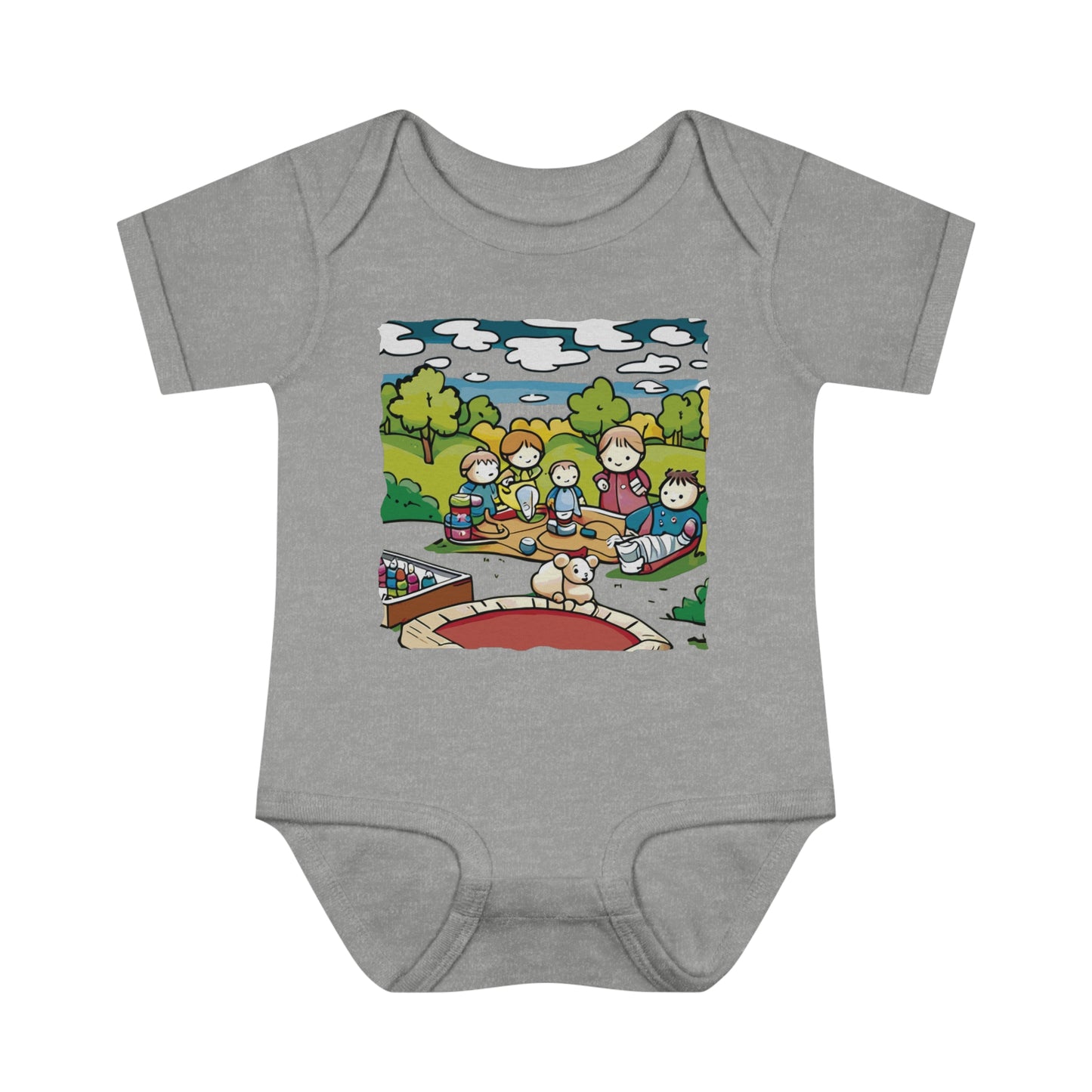 BB-37 Infant Baby Rib Bodysuit