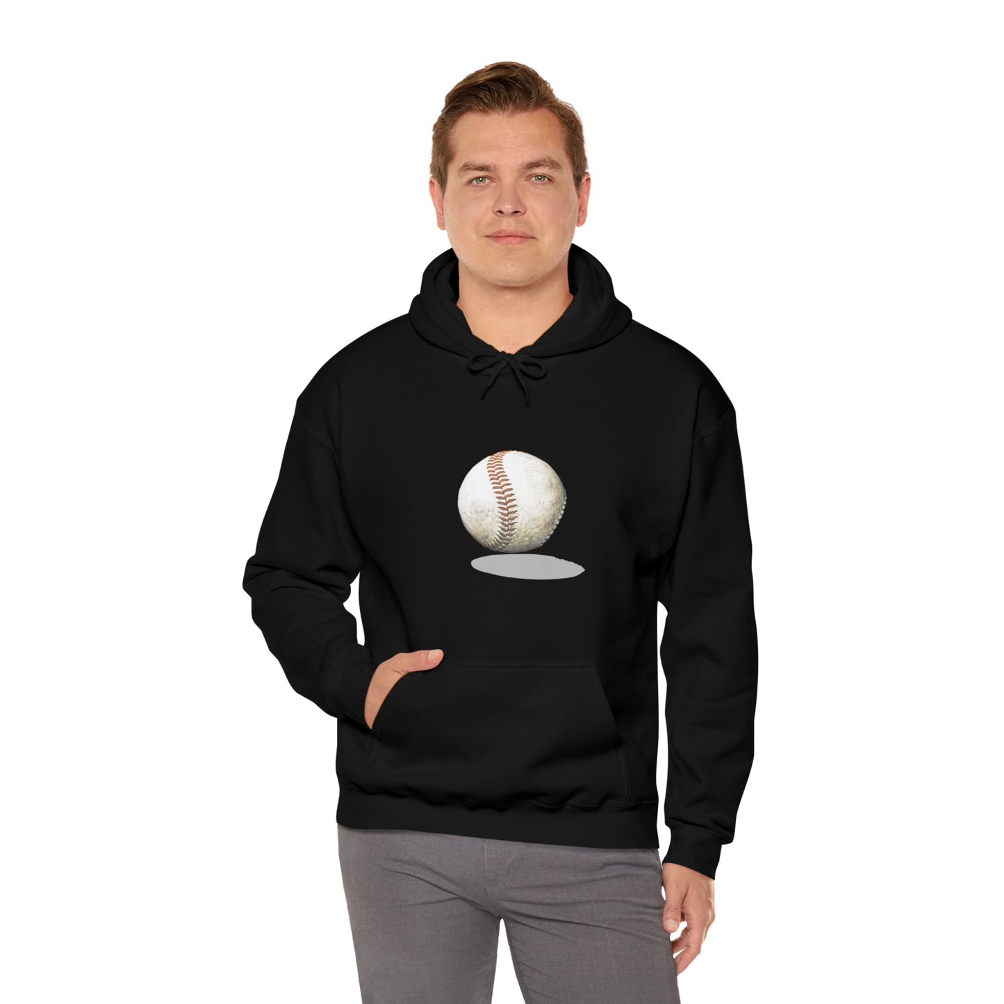 BaseBall-2 Unisex Heavy Blend™ Hooded Sweatshirt