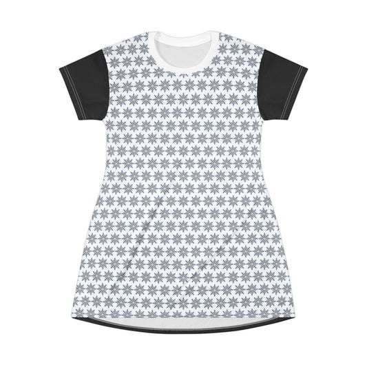 % W-F T-Shirt Dress (AOP)