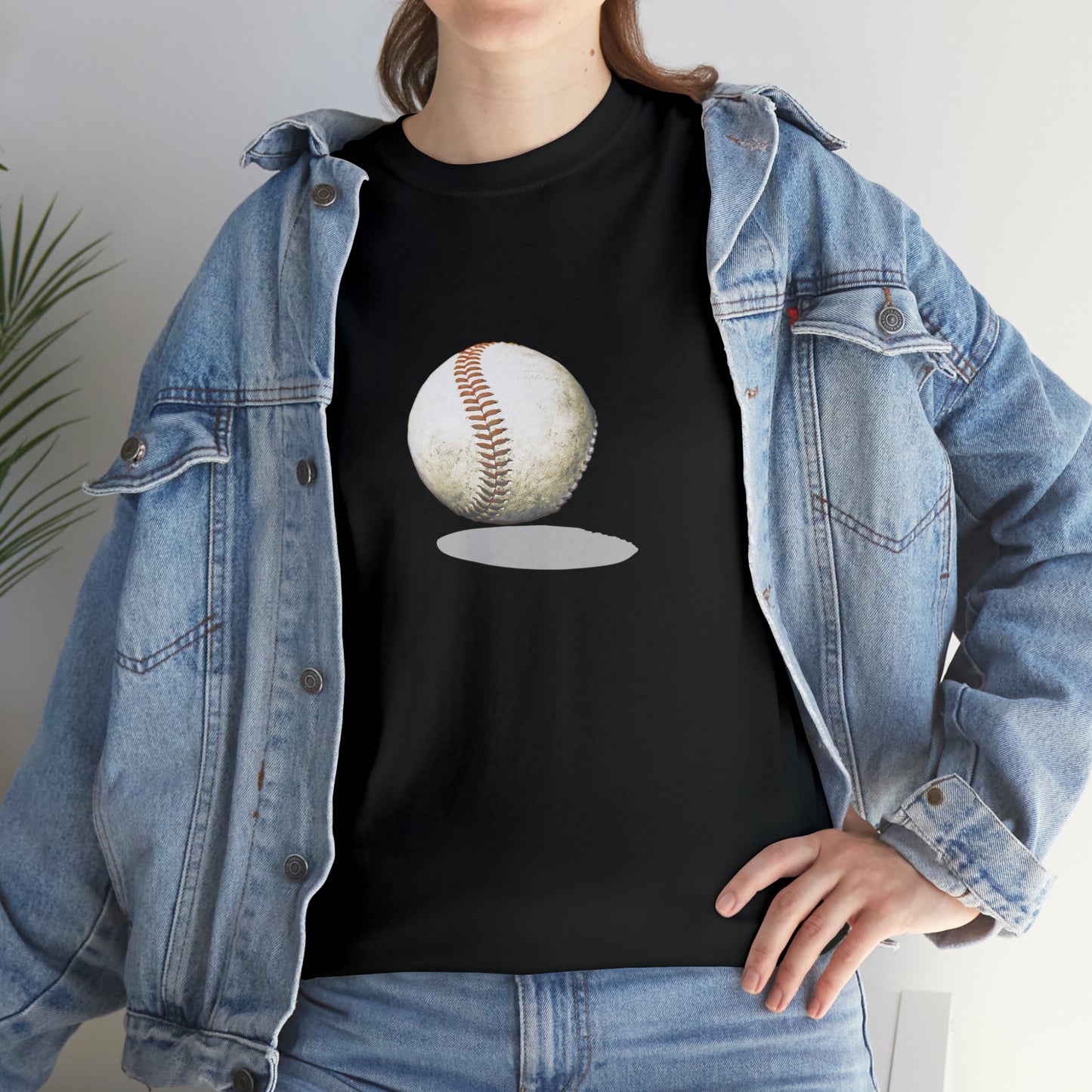 BaseBall Unisex Heavy Cotton Tee