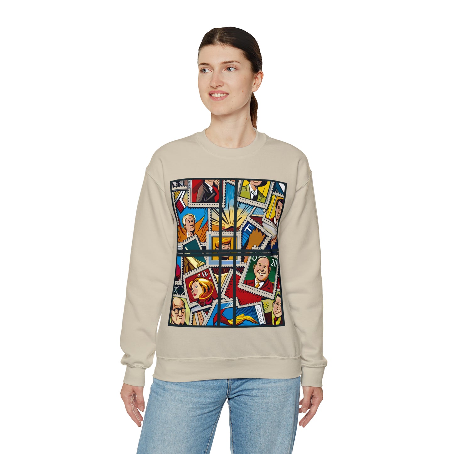 SEVEN Unisex Heavy Blend™ Crewneck Sweatshirt