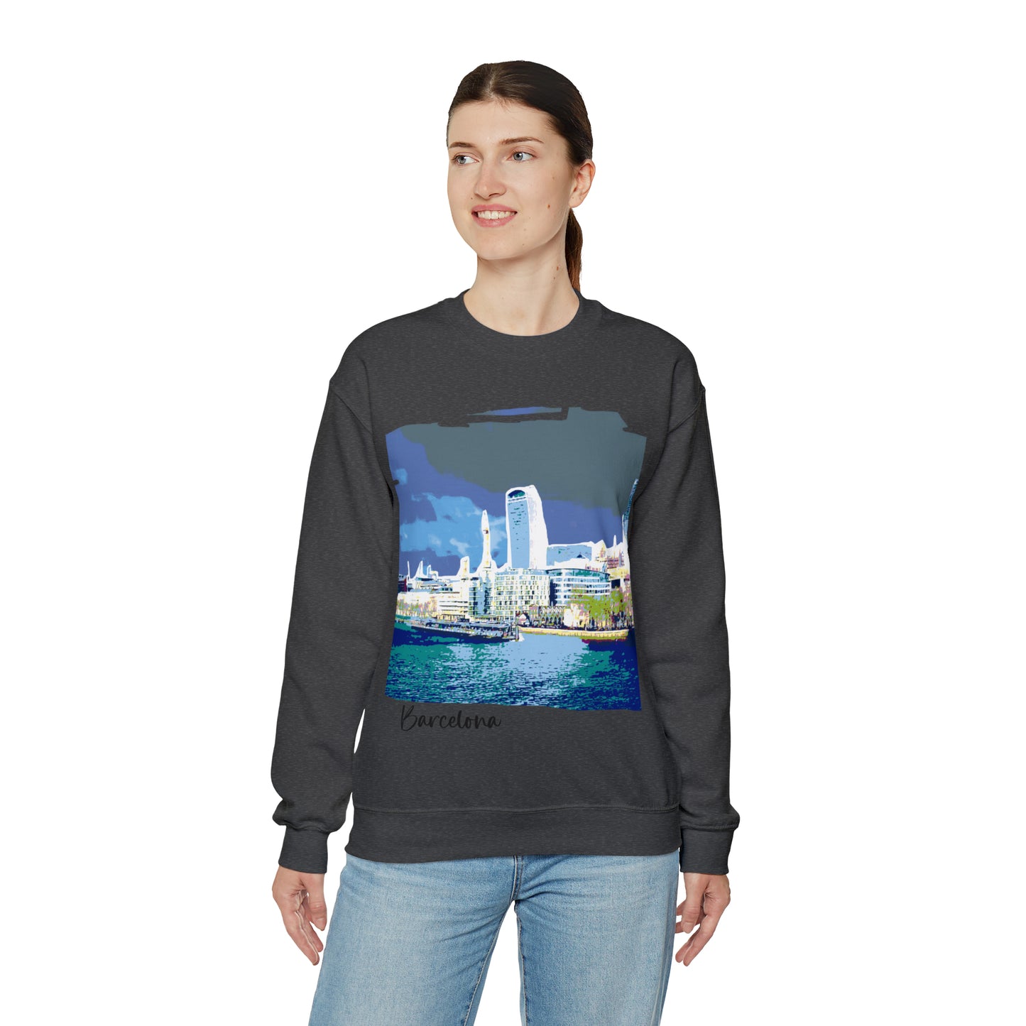 CP-BarcelonaC Unisex Heavy Blend™ Crewneck Sweatshirt