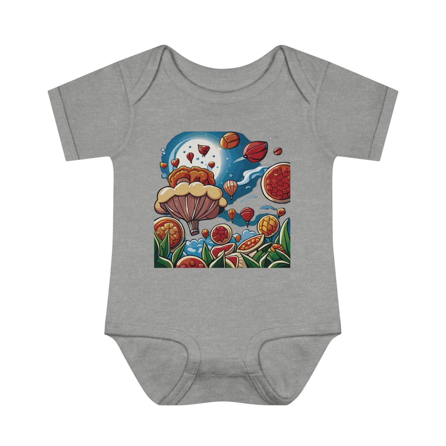 BB-20.1 Infant Baby Rib Bodysuit