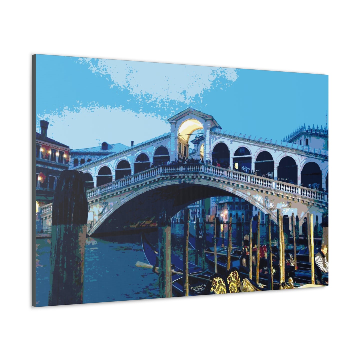 Boat-Venice-4 Canvas Gallery Wraps