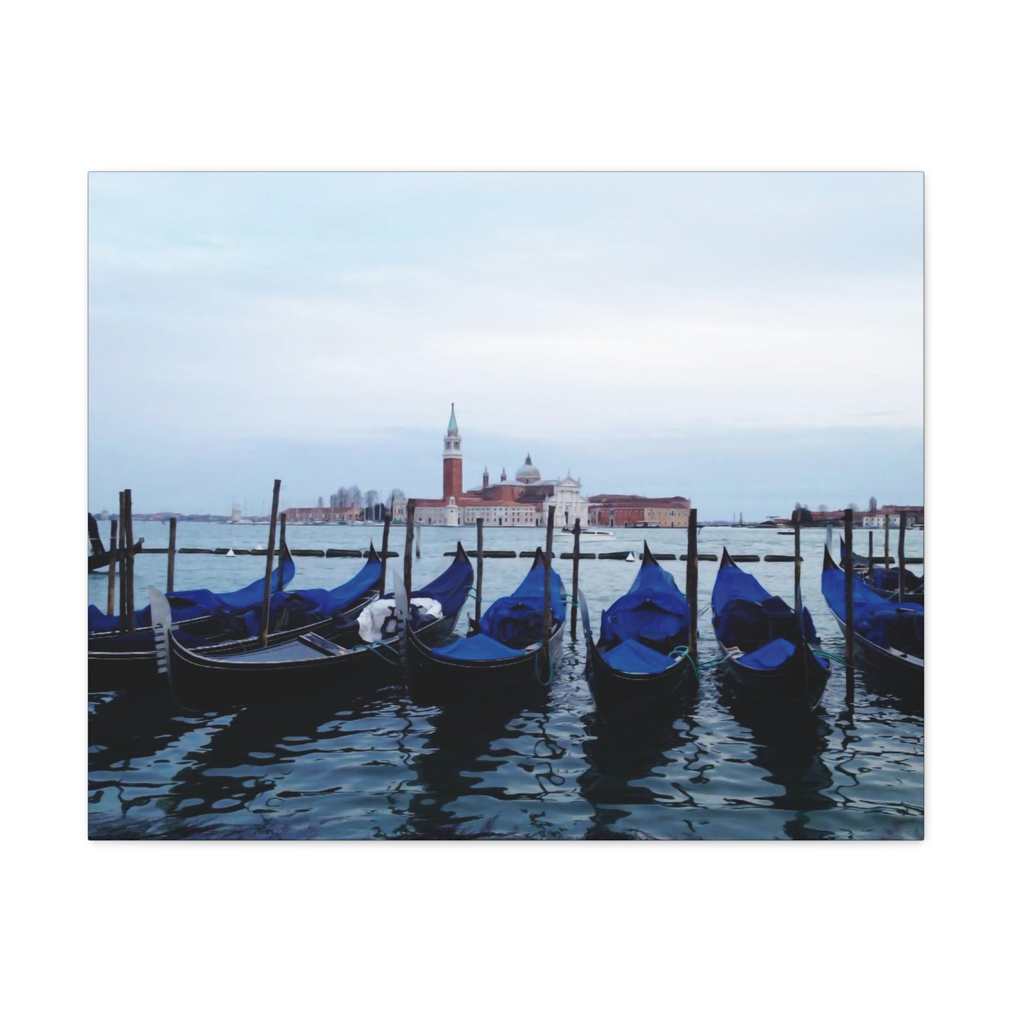 Boat-Venice Canvas Gallery Wraps