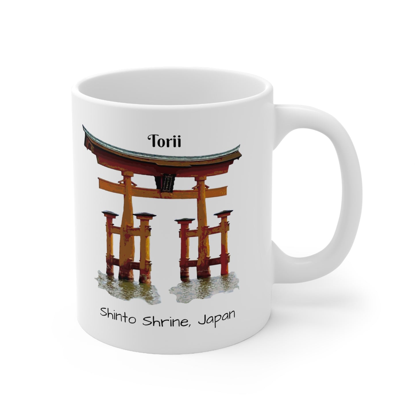 Japan-5 Ceramic Mug 11oz